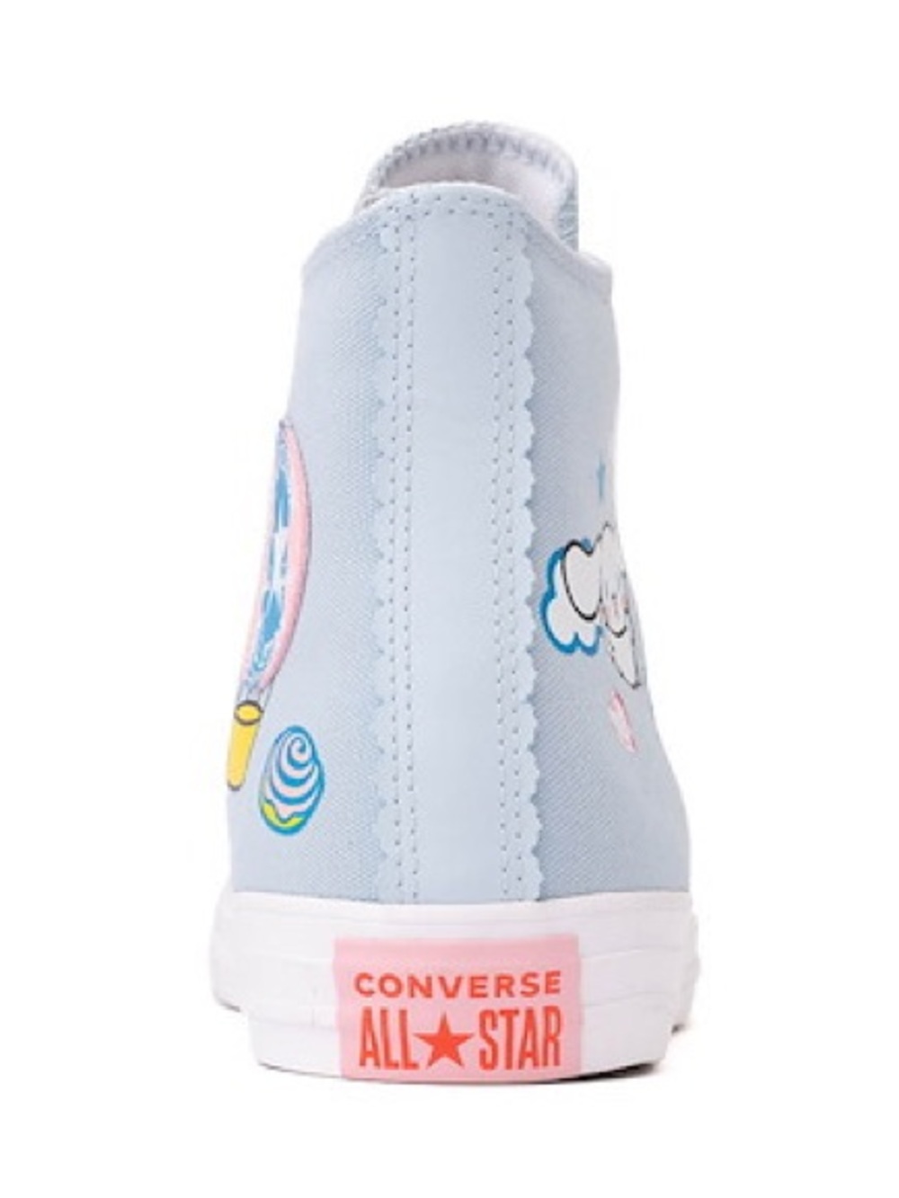 Converse x Sanrio Light Blue High Top Sneakers - Picture 4 of 5